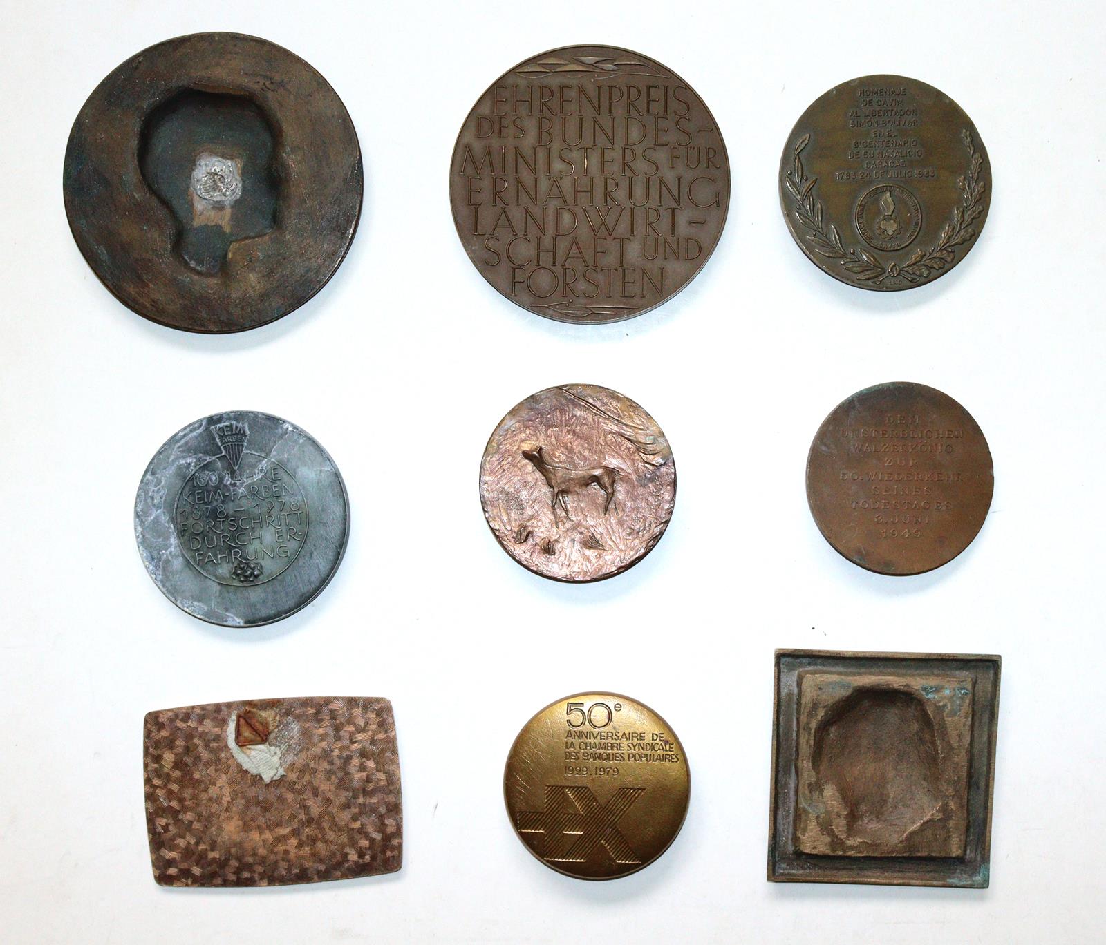 Medaillen, Plaketten und Reliefs. | Bild Nr.2