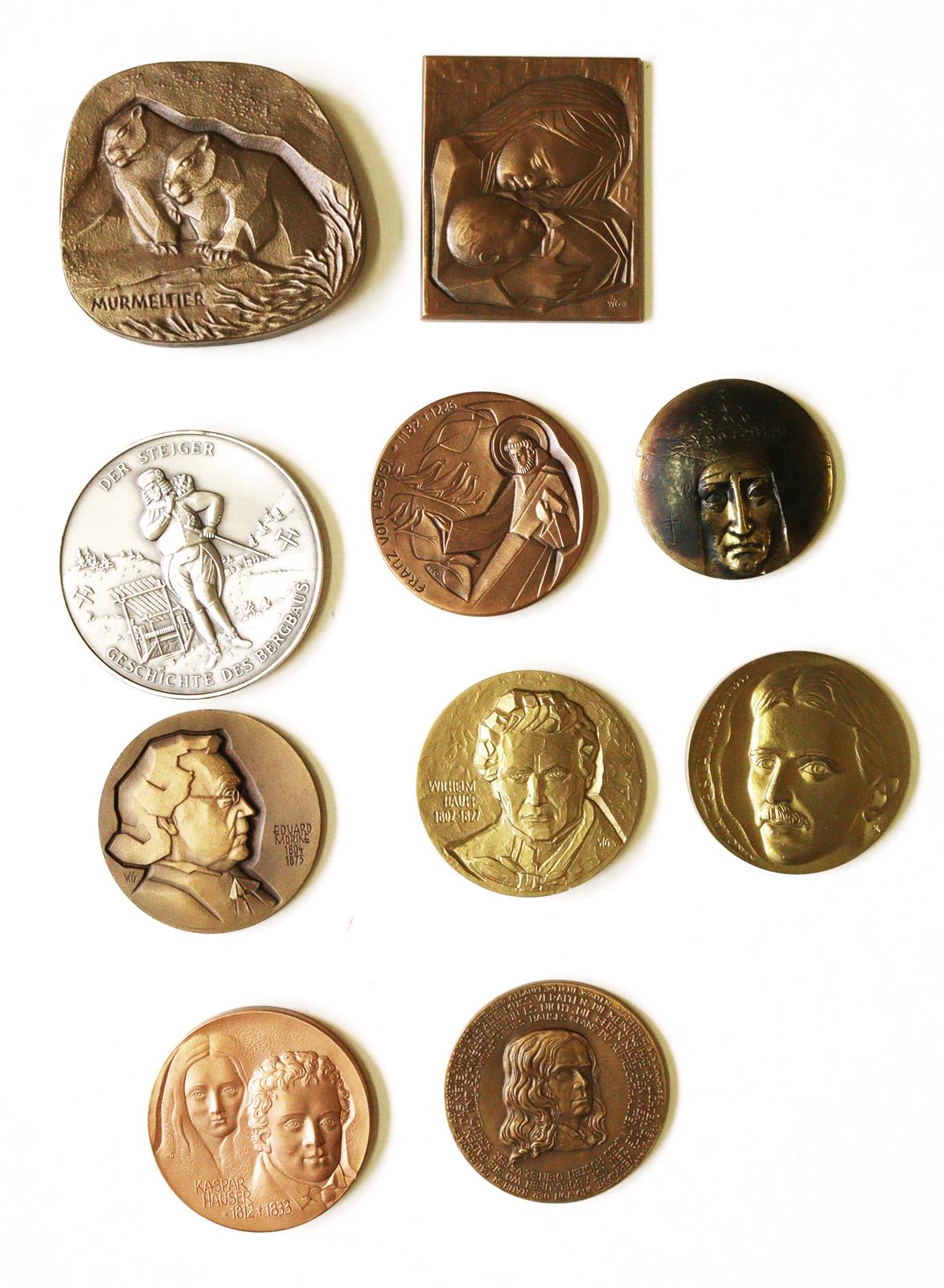Medaillen, Plaketten und Reliefs. | Bild Nr.6
