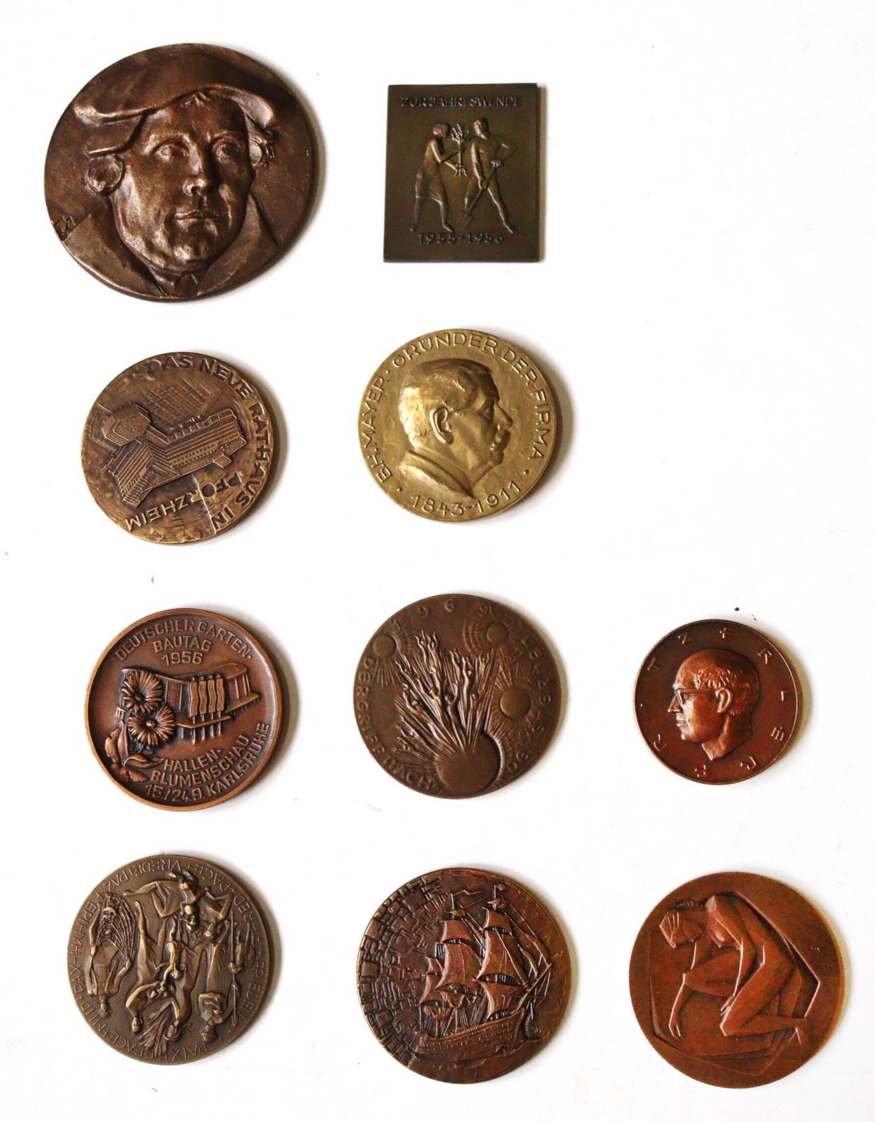 Medaillen, Plaketten und Reliefs. | Bild Nr.8