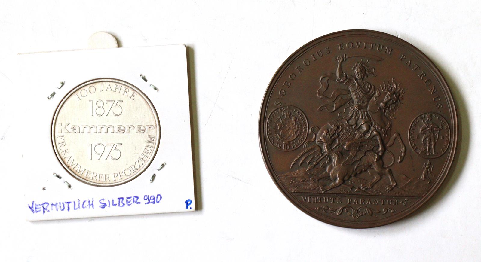 Medaillen, Plaketten und Reliefs. | Bild Nr.43