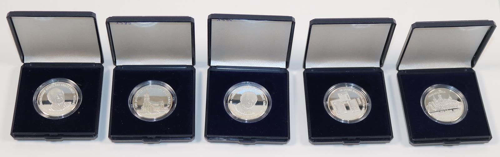 Silbermünzen u. Medaillen. | Bild Nr.2