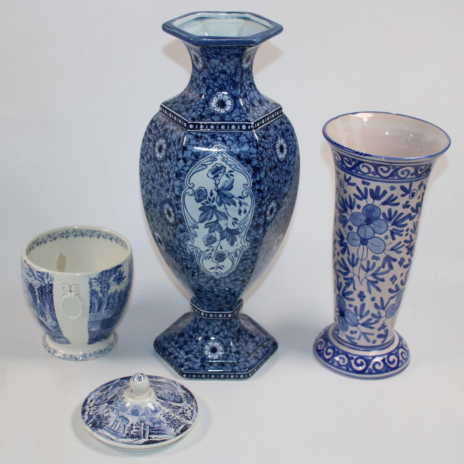 Konvolut Blau-Weiß (3 Teile). | Bild Nr.2