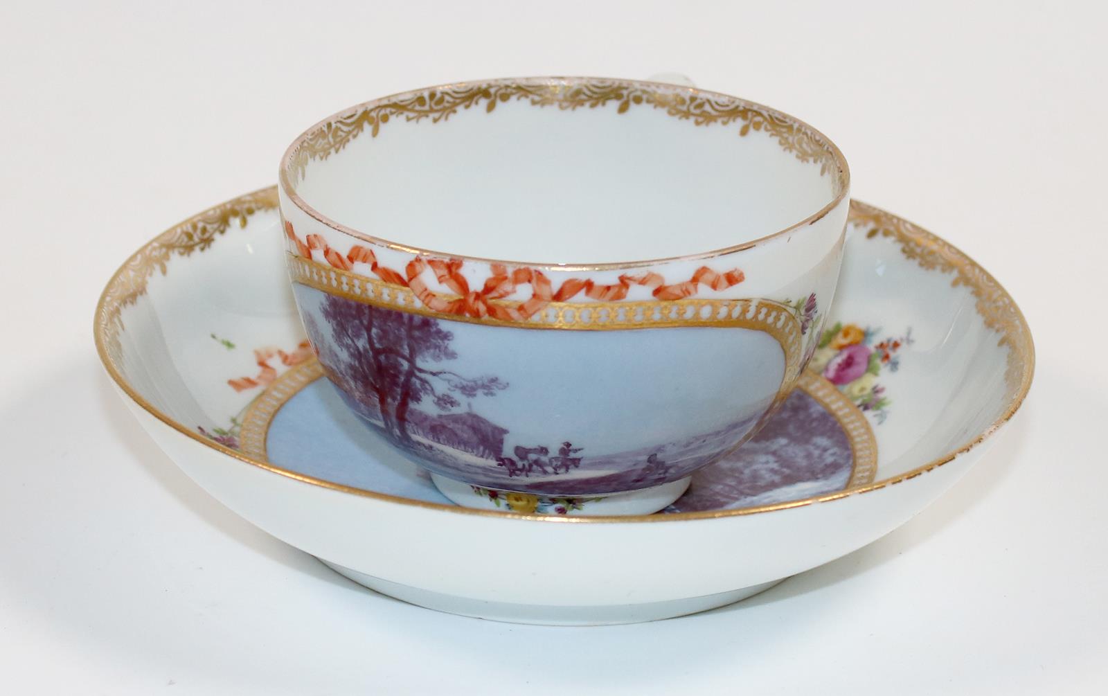 Marcolini-Tasse mit Untertasse | Bild Nr.1