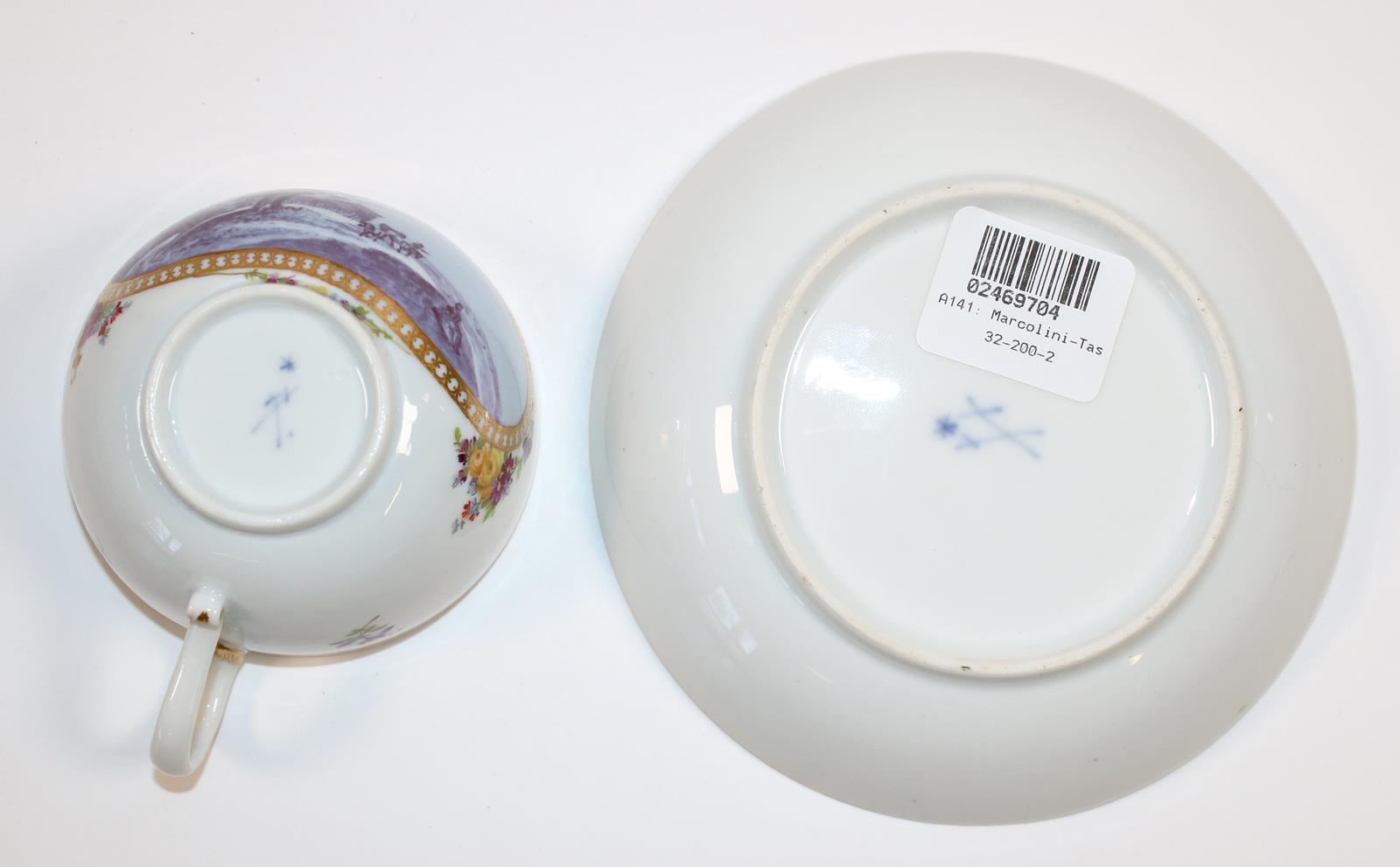 Marcolini-Tasse mit Untertasse | Bild Nr.2