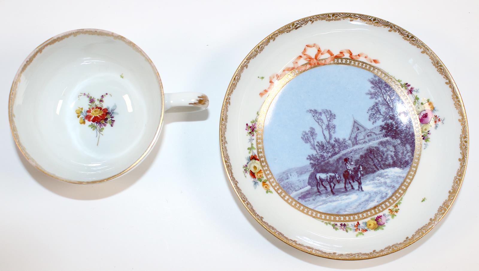 Marcolini-Tasse mit Untertasse | Bild Nr.3