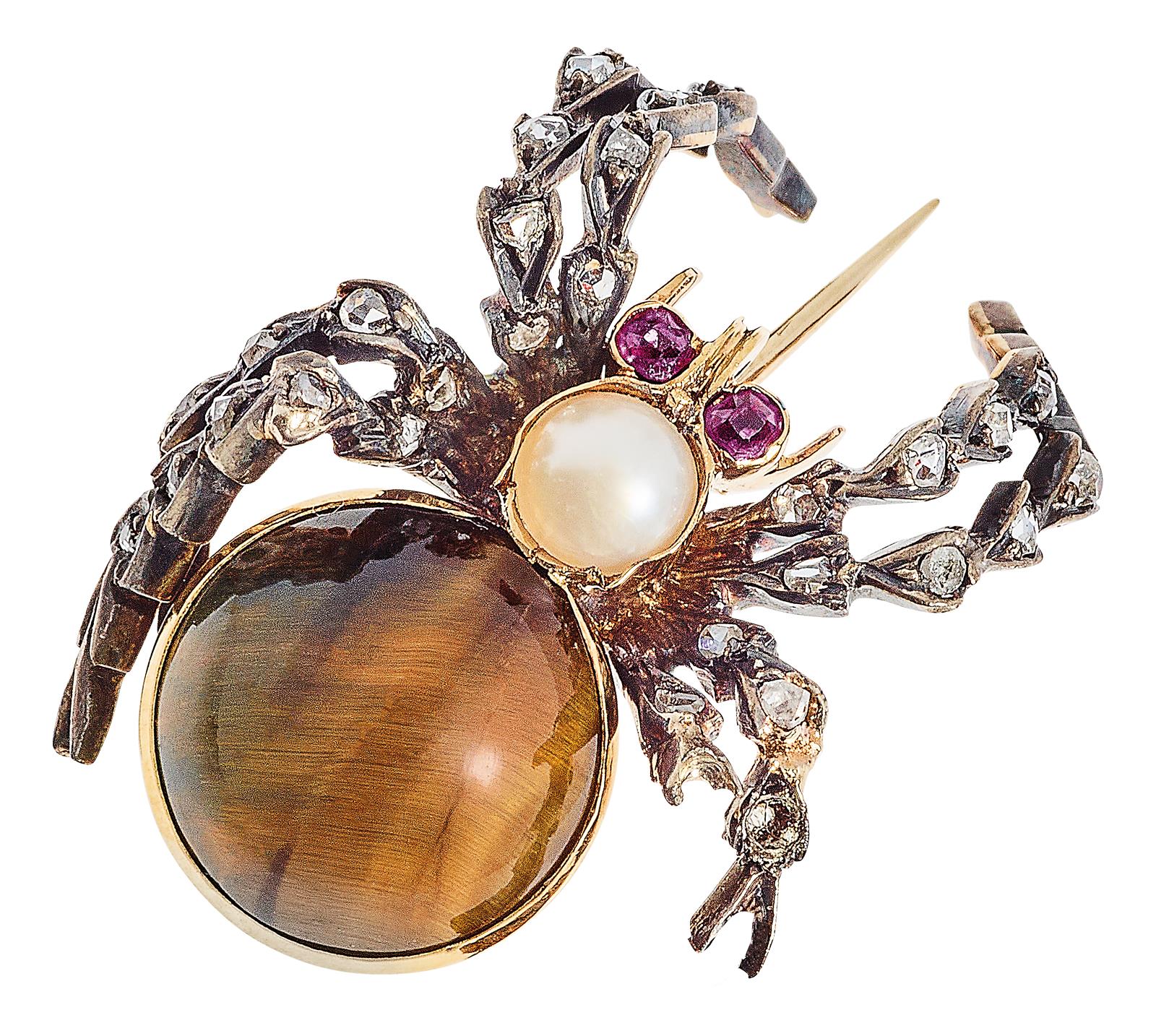 Spinnenbrosche. | Bild Nr.1