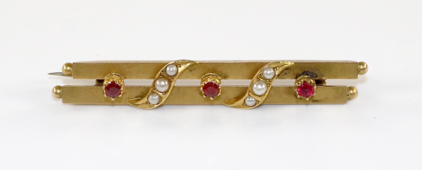 Viktorianische Stabbrosche. | Bild Nr.1