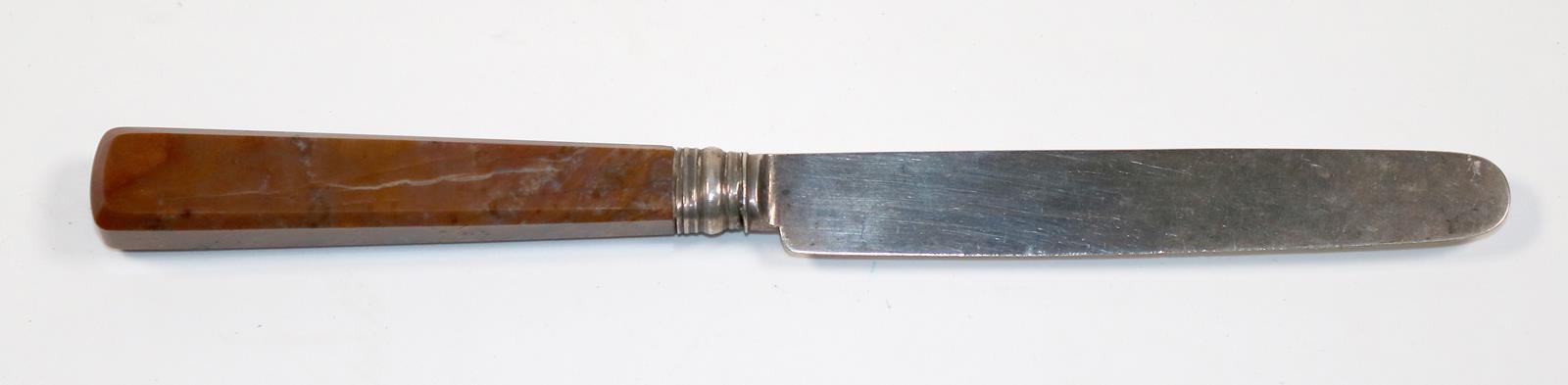 Silbermesser mit | Bild Nr.1