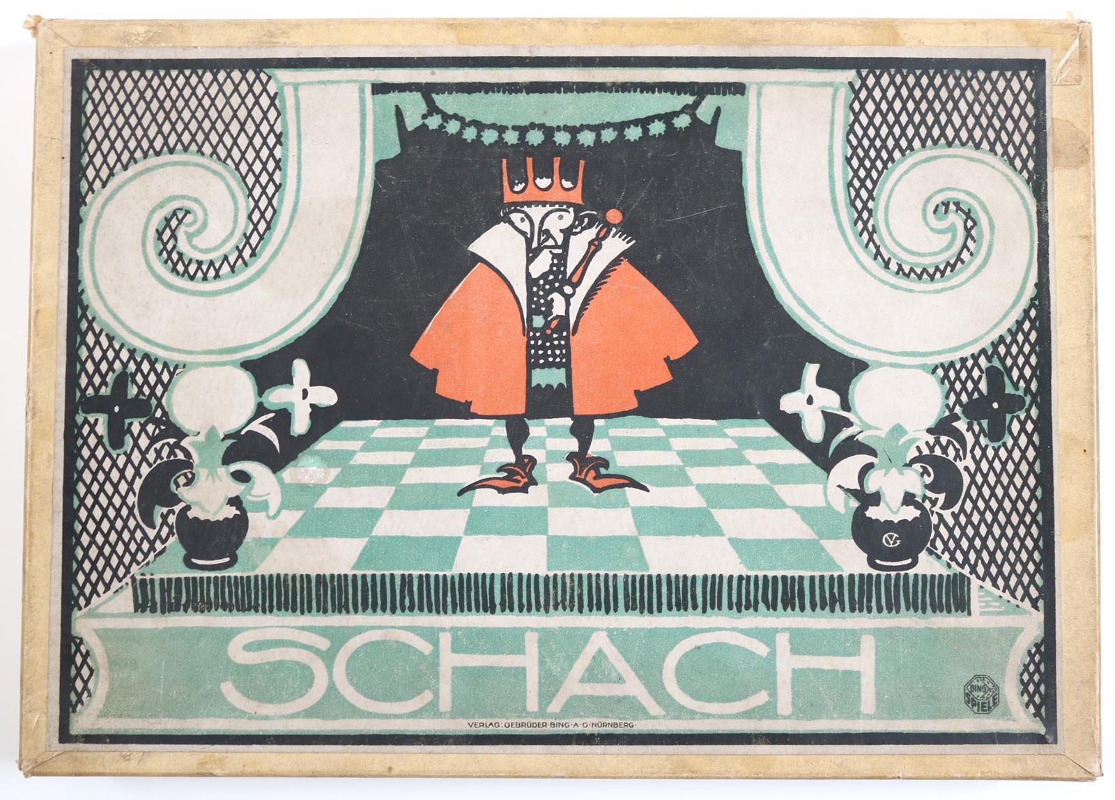 Jugendstil Schachspiel | Bild Nr.1