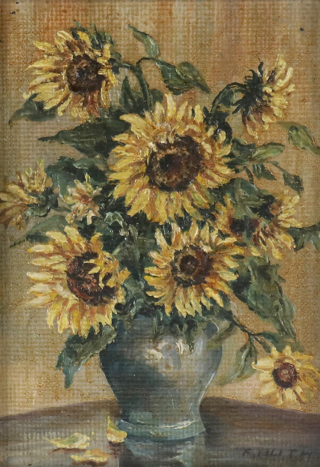 Sonnenblumen u. Mohn. | Bild Nr.3