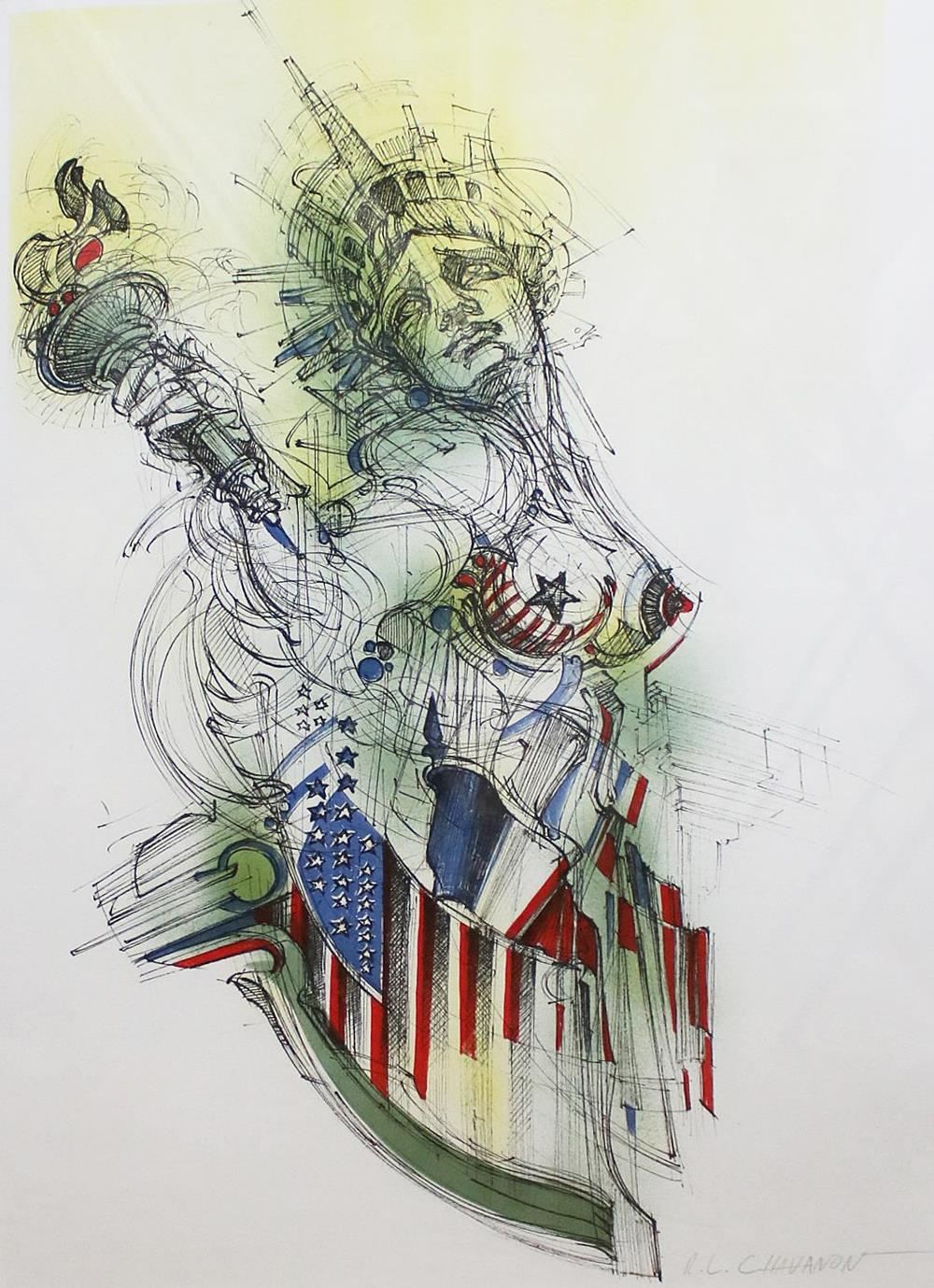 Freiheitsstatue. | Bild Nr.1