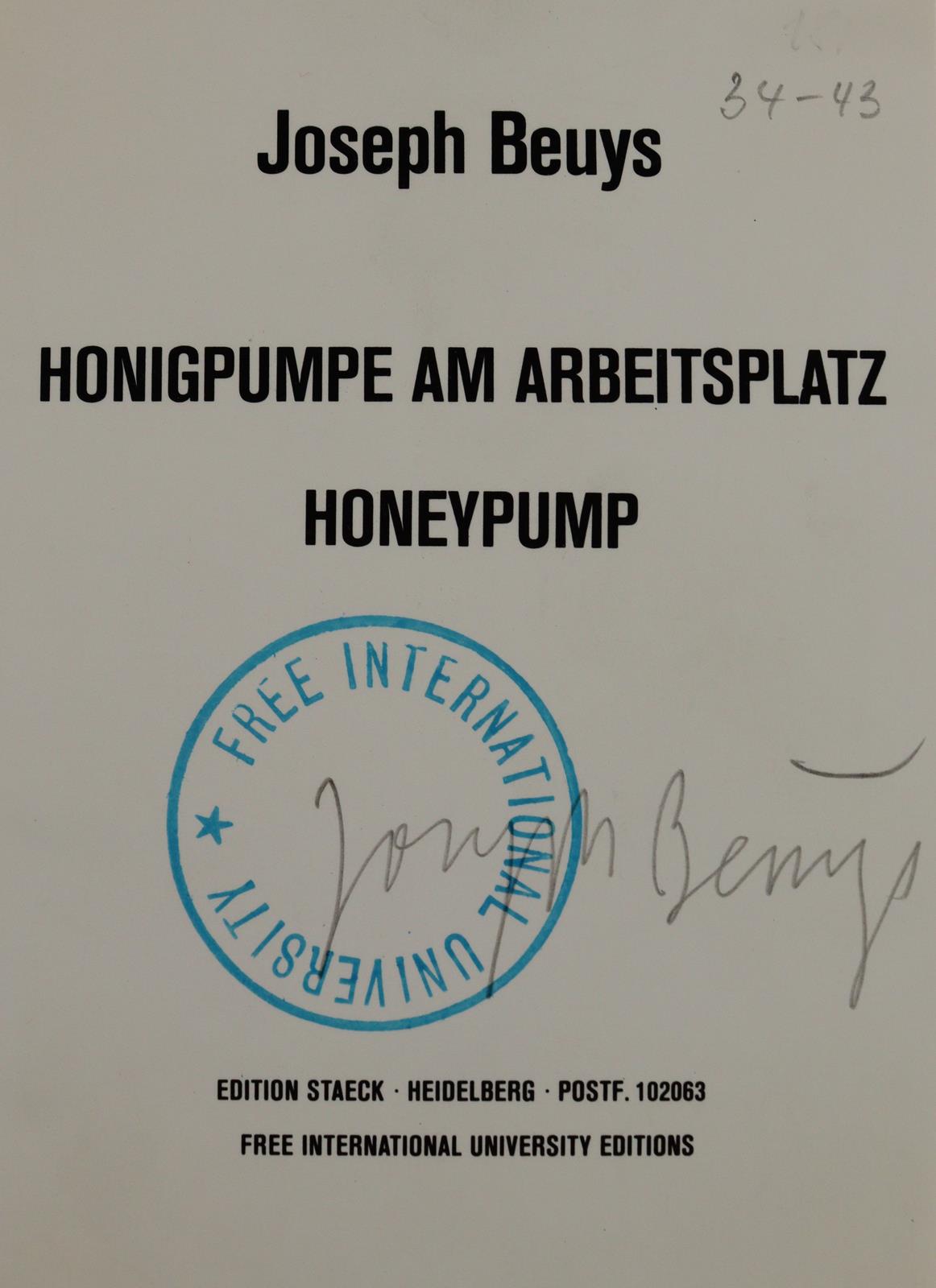 Beuys, Joseph | Bild Nr.1