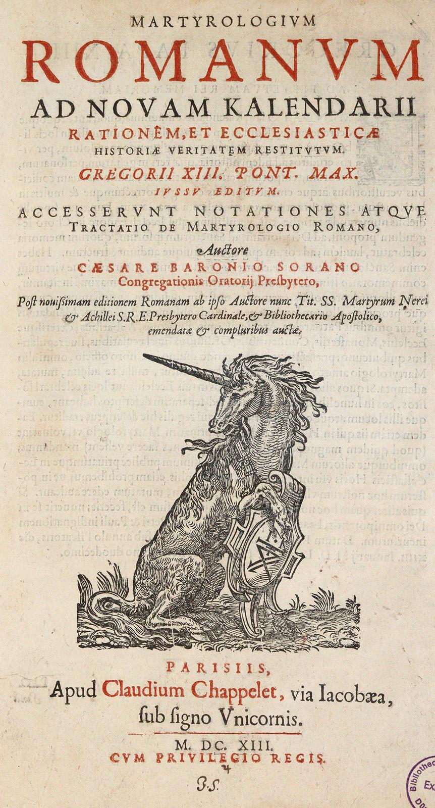 Baronius,C. | Bild Nr.1