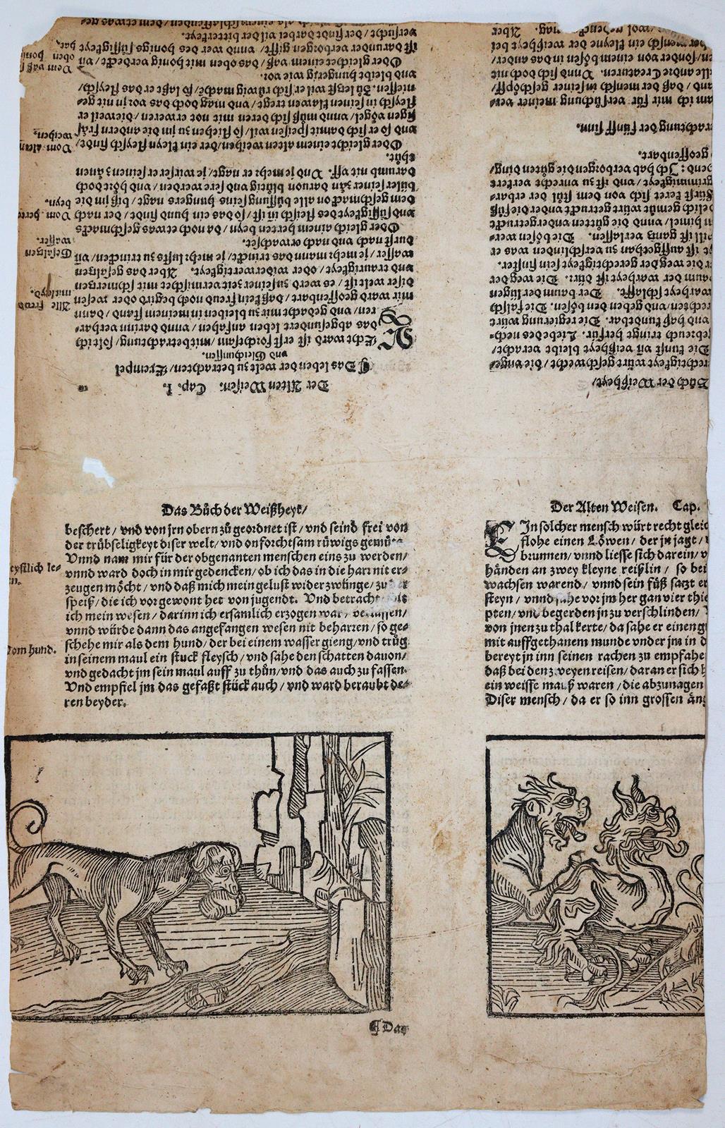 Einbandmakulatur. | Bild Nr.2