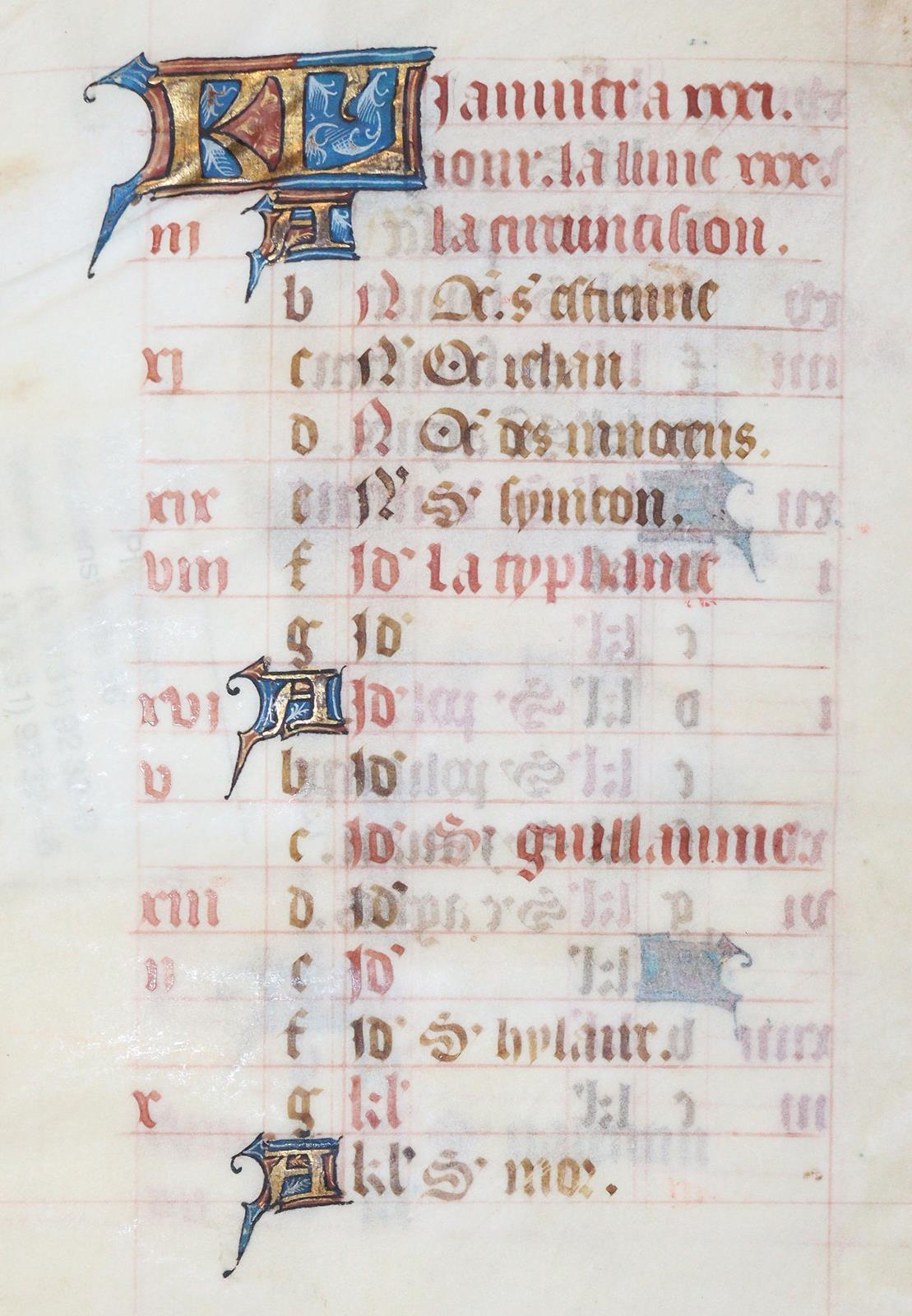 Kalendarium. | Bild Nr.1