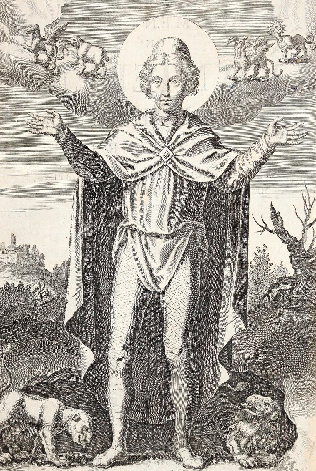 Lapide,C. (d.i. C.van den Steen). | Bild Nr.1