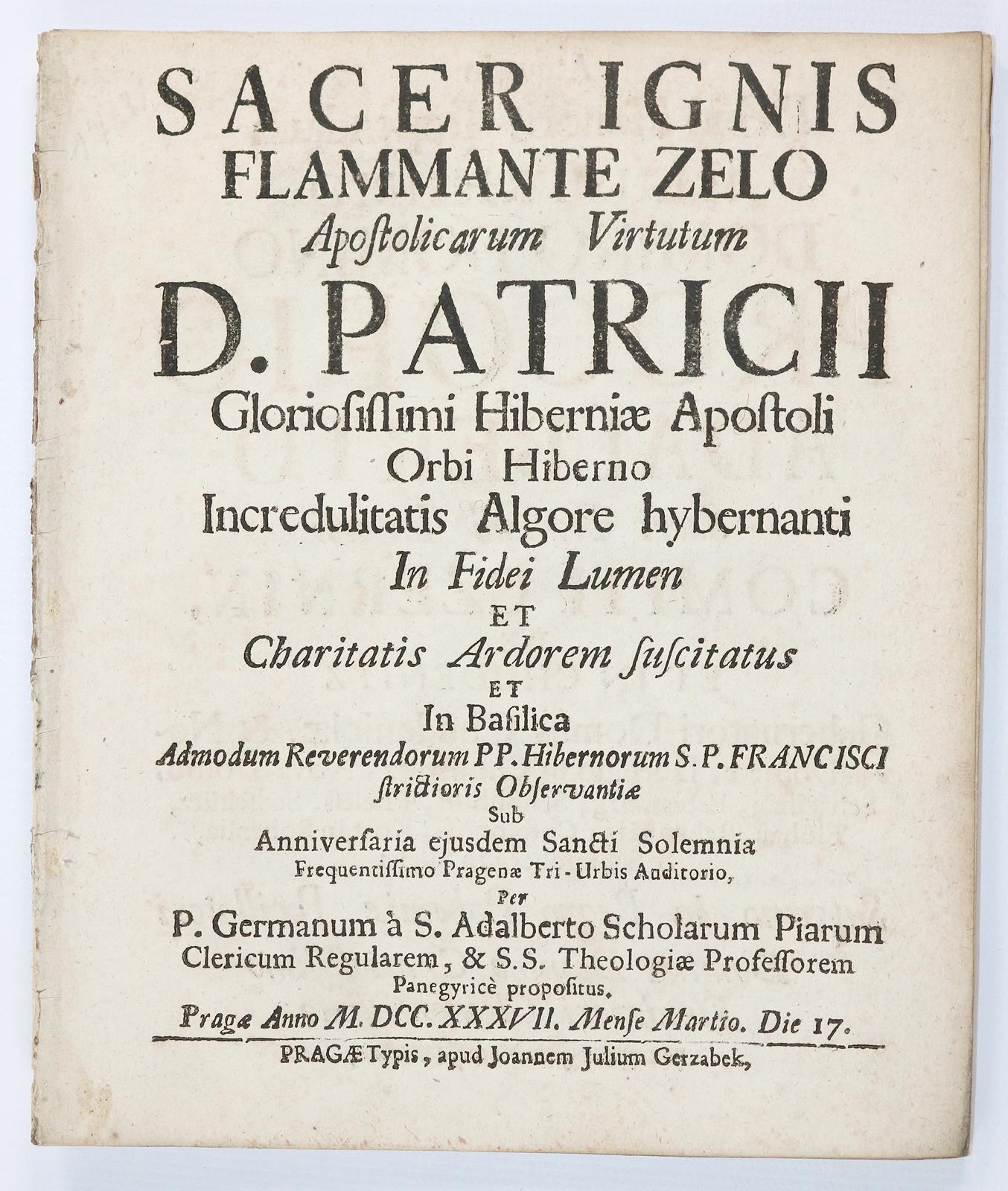 Germanus a Sancto Adalberto. | Bild Nr.1