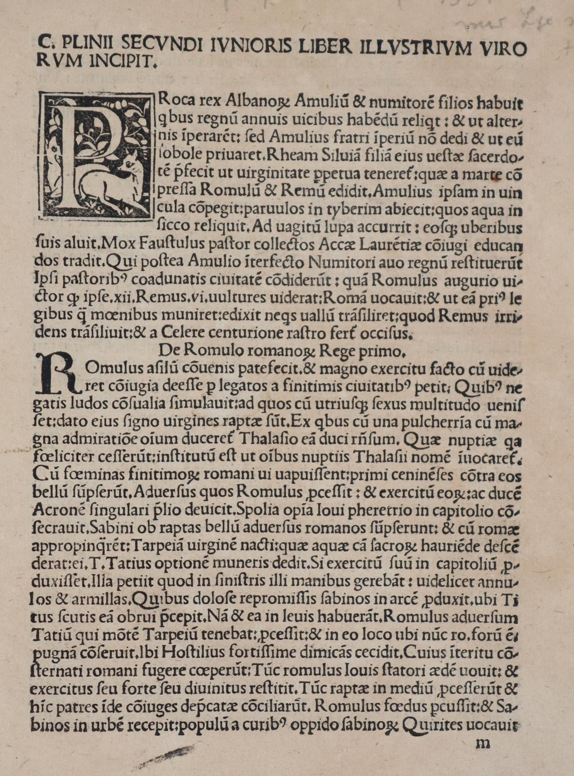 Plinius Secundus,C. | Bild Nr.1