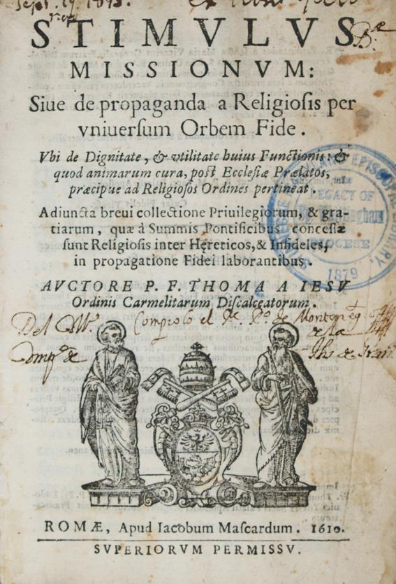 Thomas de Jesu (d.i. Tome de Andrade). | Bild Nr.1