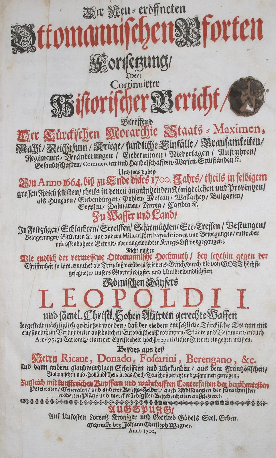 Rycaut,(P.) u. G.Sagredo. | Bild Nr.3