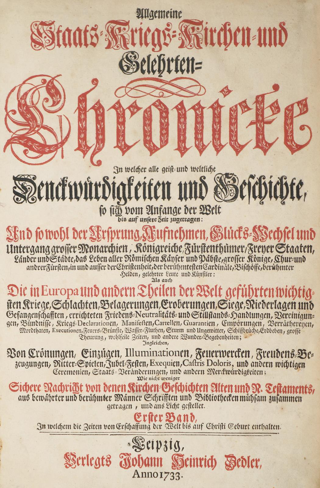 (Zedler, Joh. H.), | Bild Nr.1