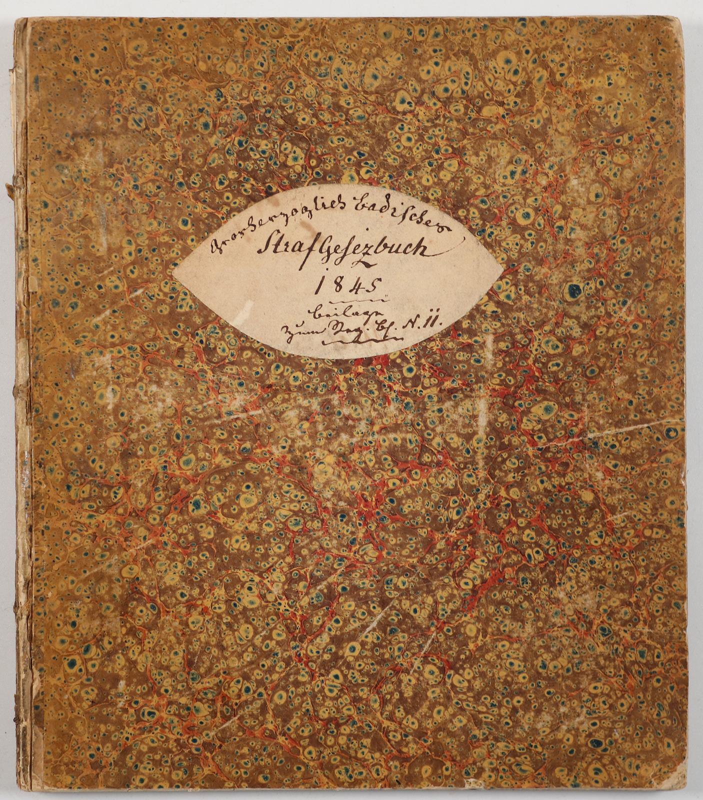 Großherzogl. badisches Strafgesetzbuch | Bild Nr.2