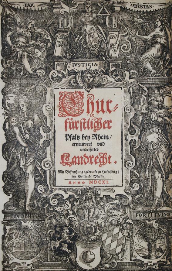 Churfürstlich Pfalz Bey Rhein, | Bild Nr.1