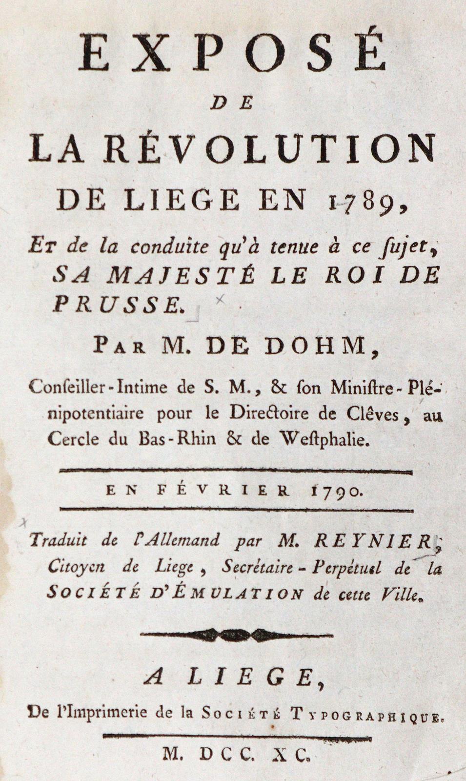 Dohm,(C.W.v.). | Bild Nr.1