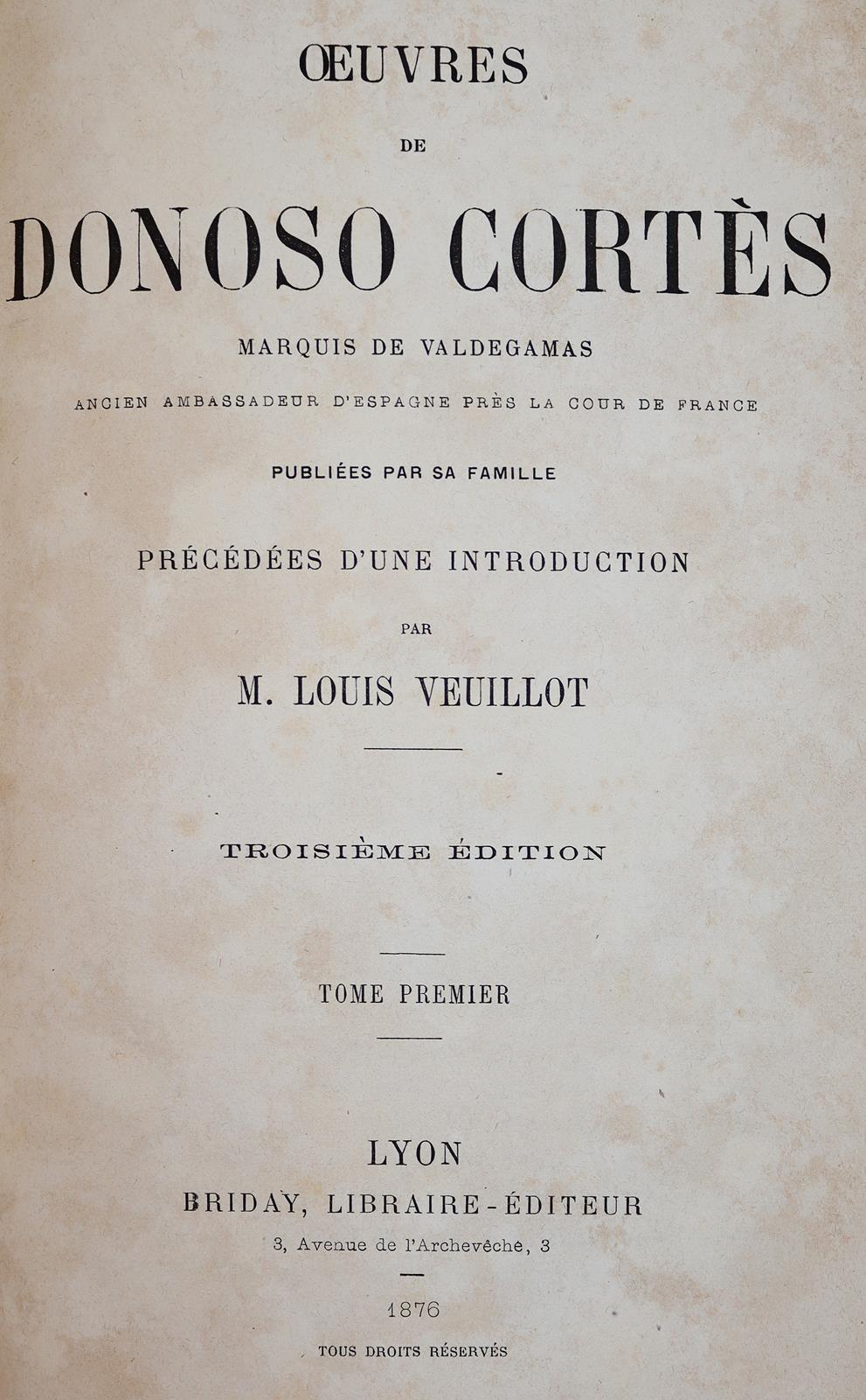 Donoso Cortes,J. | Bild Nr.1