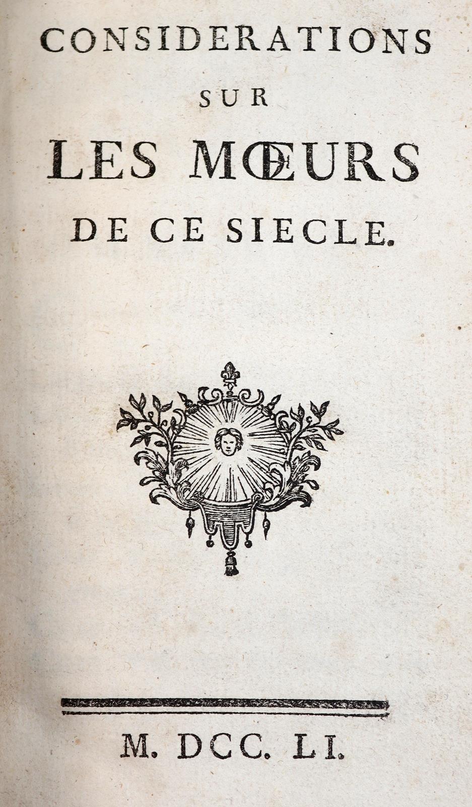 (Duclos,C.P.). | Bild Nr.1