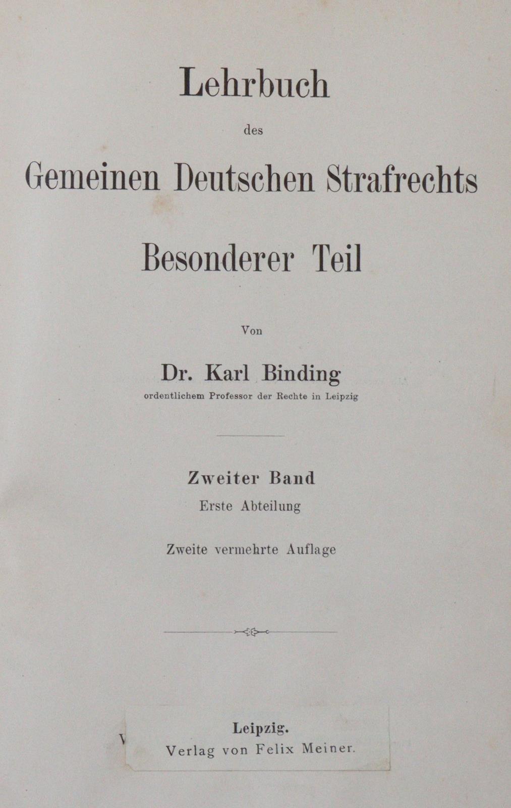 Binding,K. | Bild Nr.1