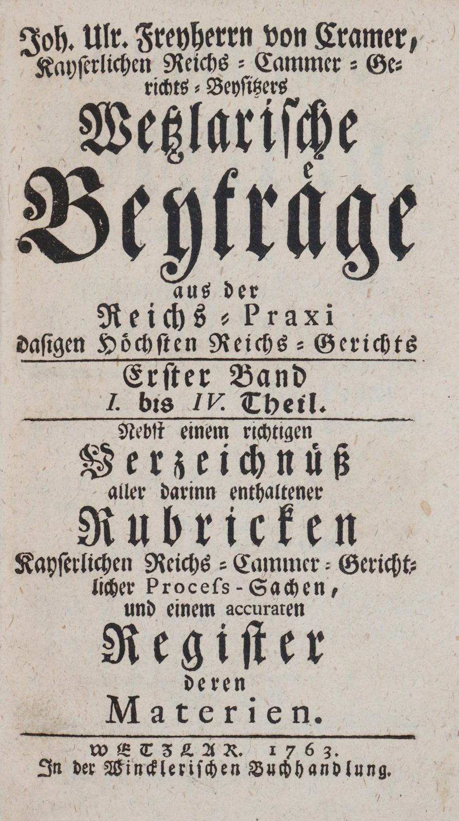 Cramer,J.U. | Bild Nr.1