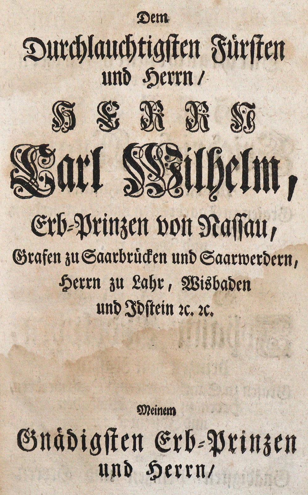 (Moser,F.C.v.). | Bild Nr.1