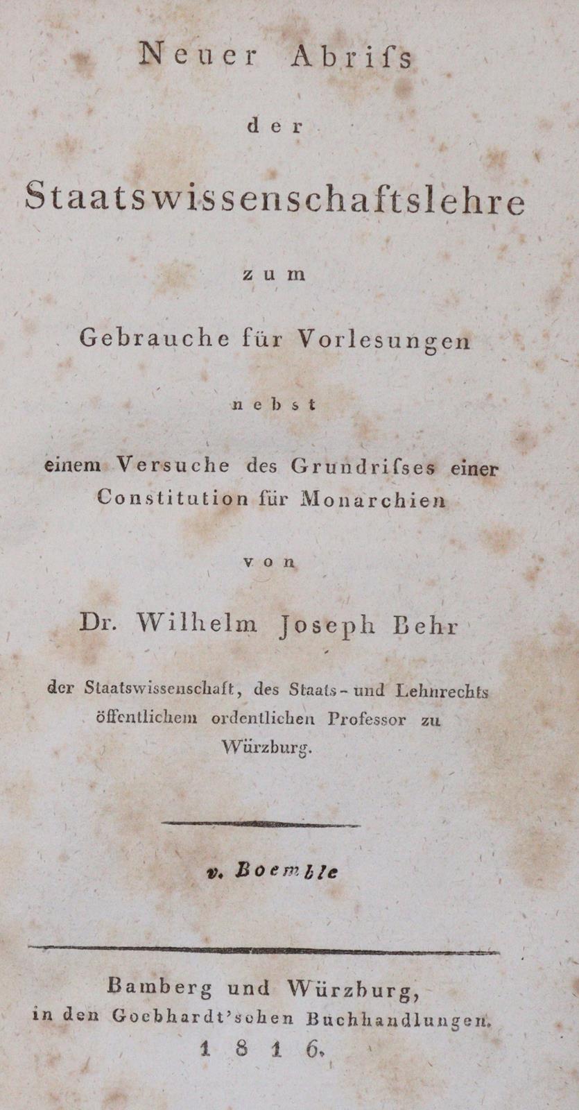 Behr,W.J. | Bild Nr.1