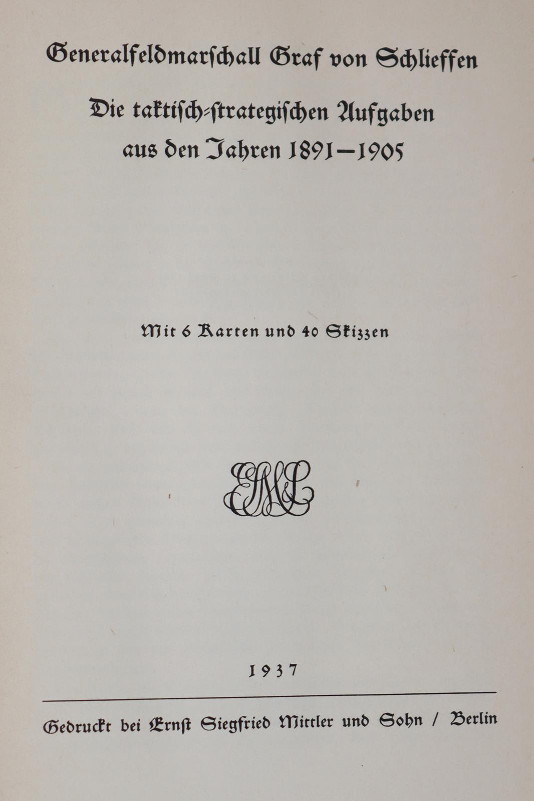 Schlieffen,A.v. | Bild Nr.1