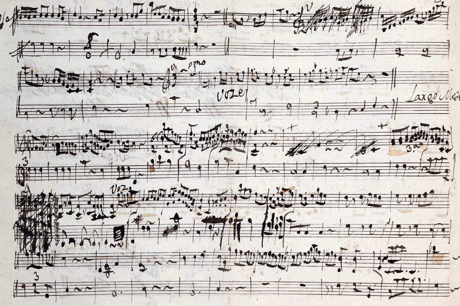 Spanische Notenhandschrift | Bild Nr.2