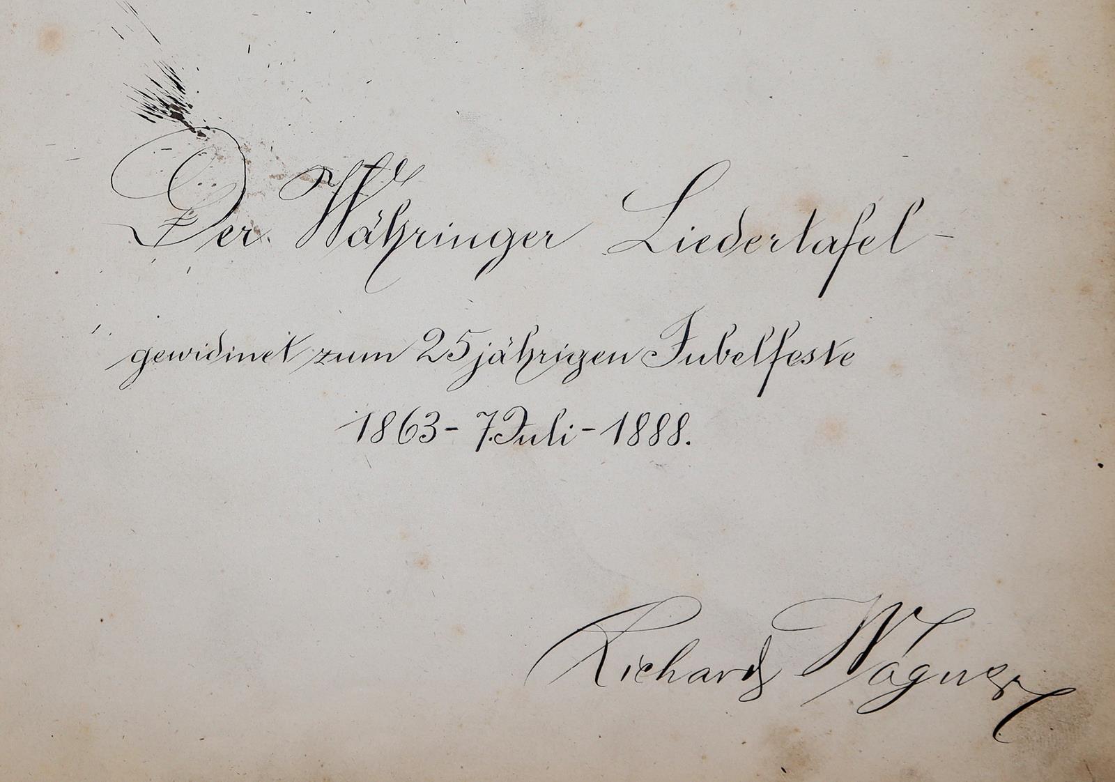 Währinger Liedertafel. | Bild Nr.1