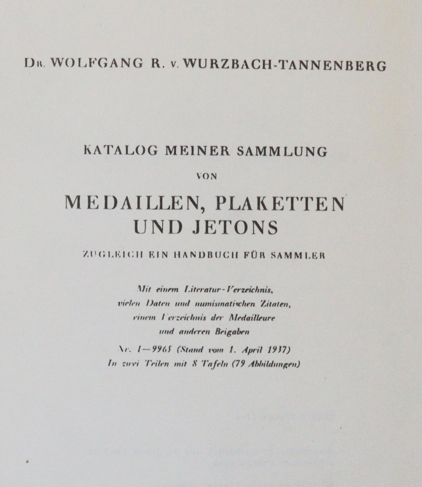 Wurzbach-Tannenberg,W.R.v. | Bild Nr.1