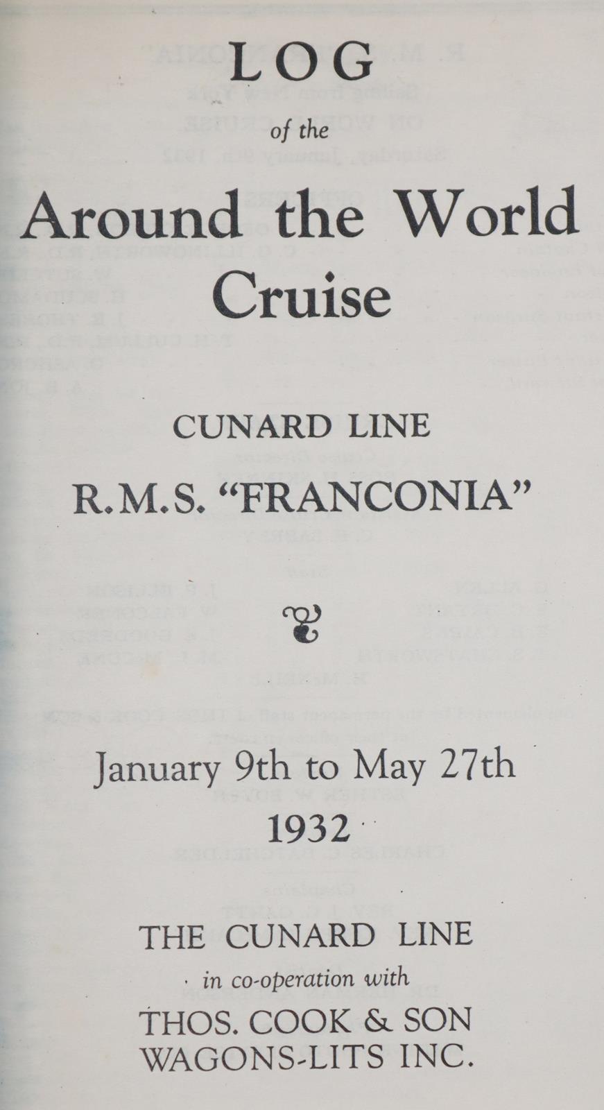 Cunard Line. | Bild Nr.1