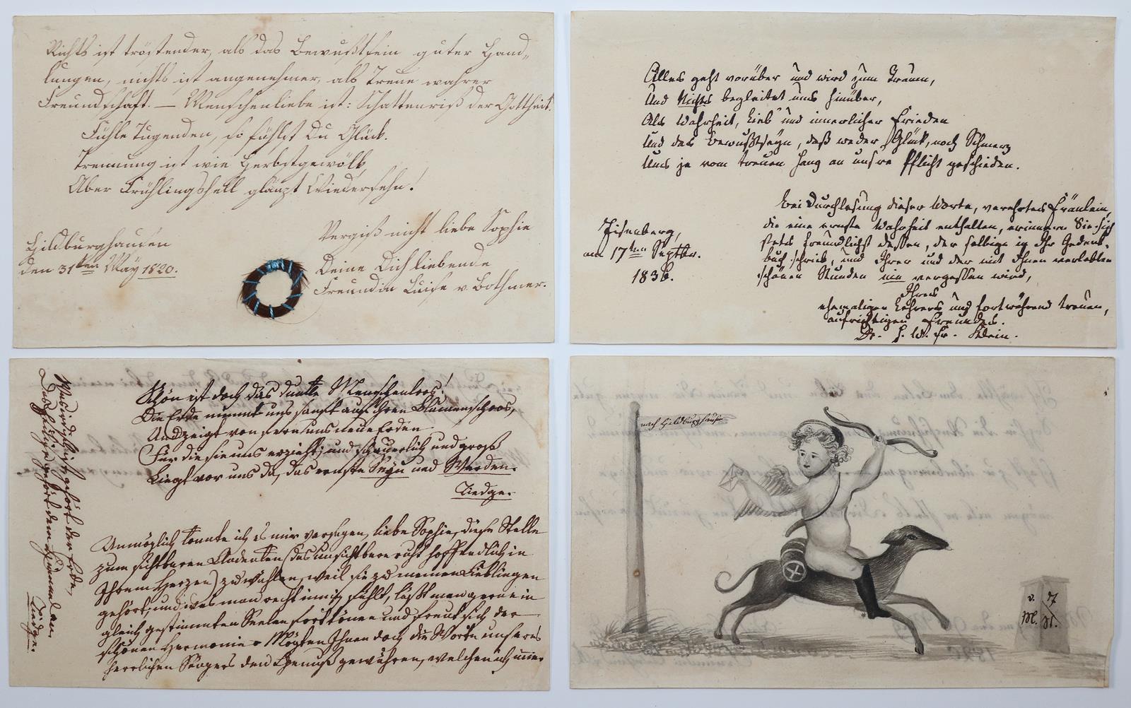 Stammbuchblätter. | Bild Nr.3