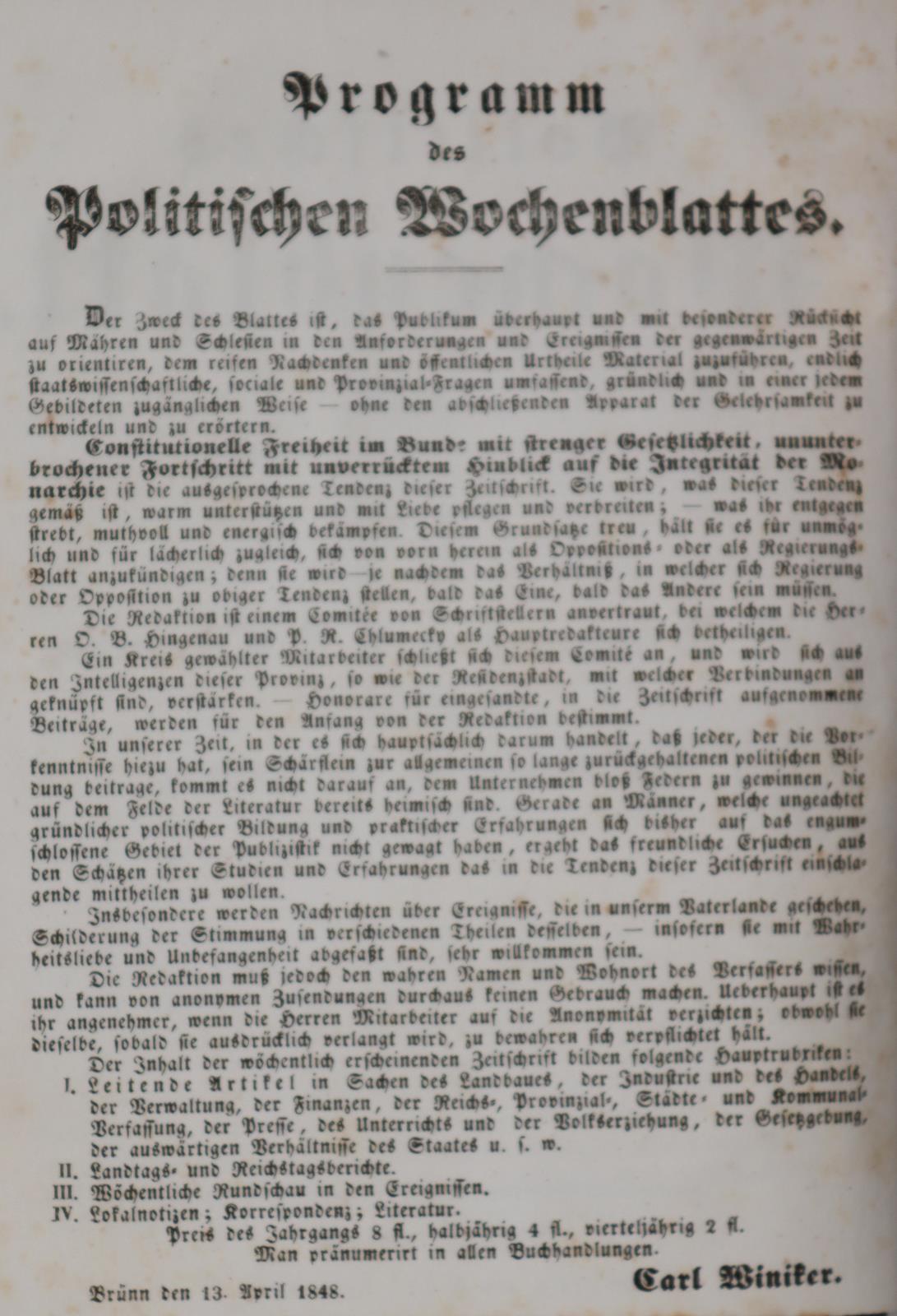 Hingenau,O.B. u. P.R.Chlumecky (Hrsg.). | Bild Nr.2