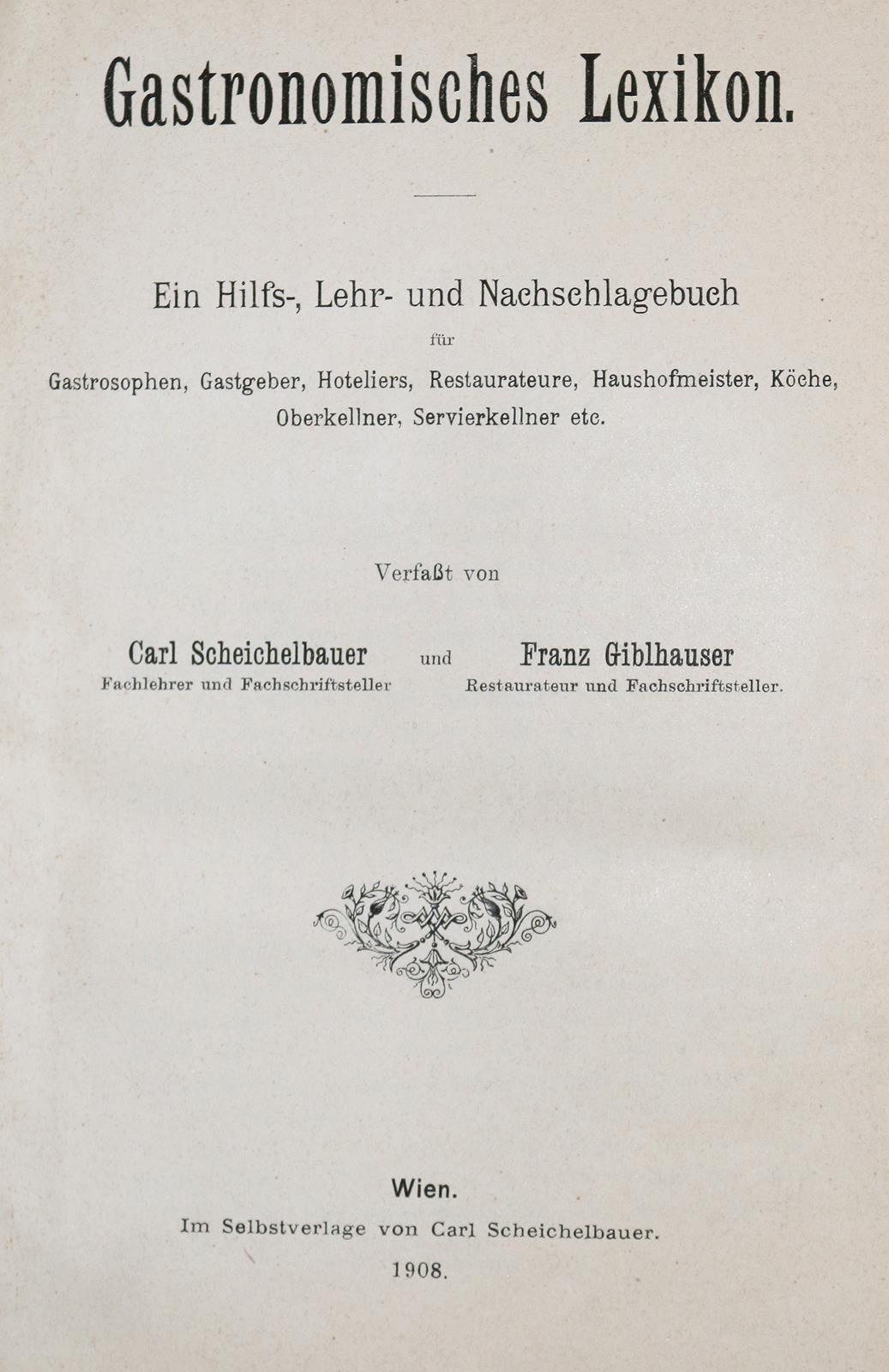 Giblhauser,F. u. C.Scheichelbauer. | Bild Nr.1