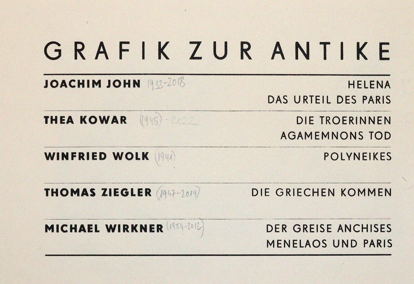 Grafik zur Antike. | Bild Nr.5