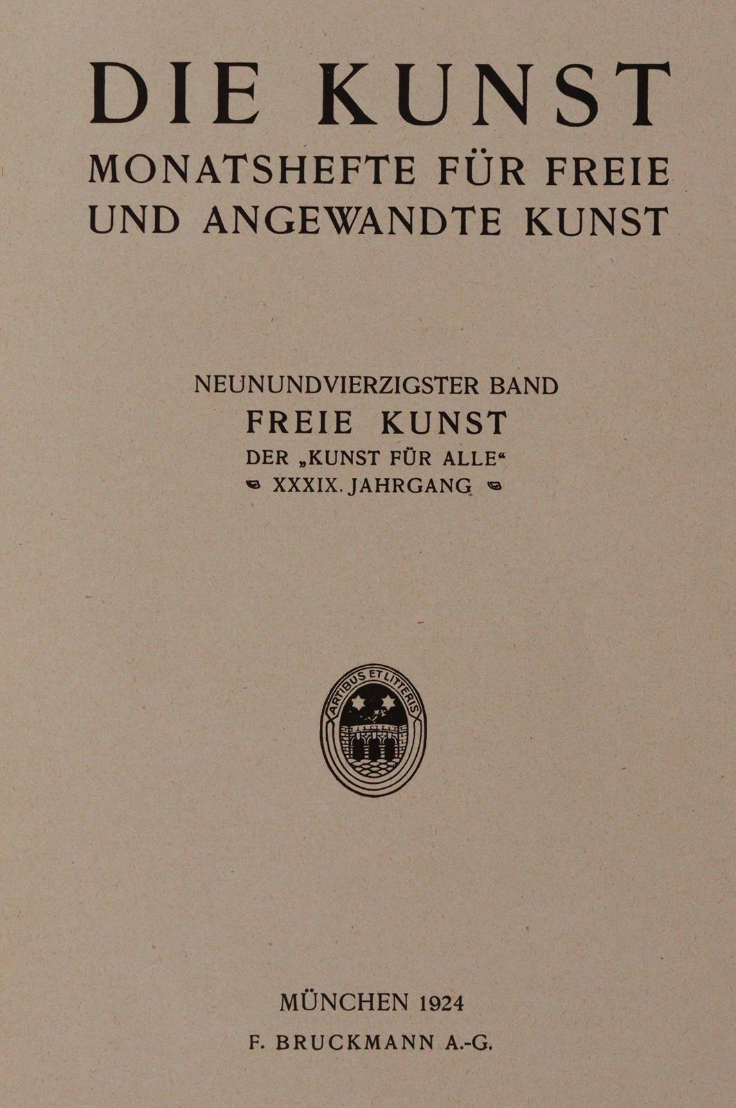 Kunst, Die. | Bild Nr.1