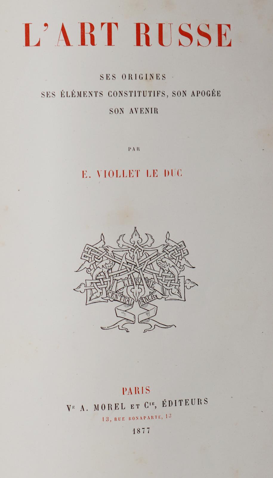 Viollet le Duc,E. | Bild Nr.1