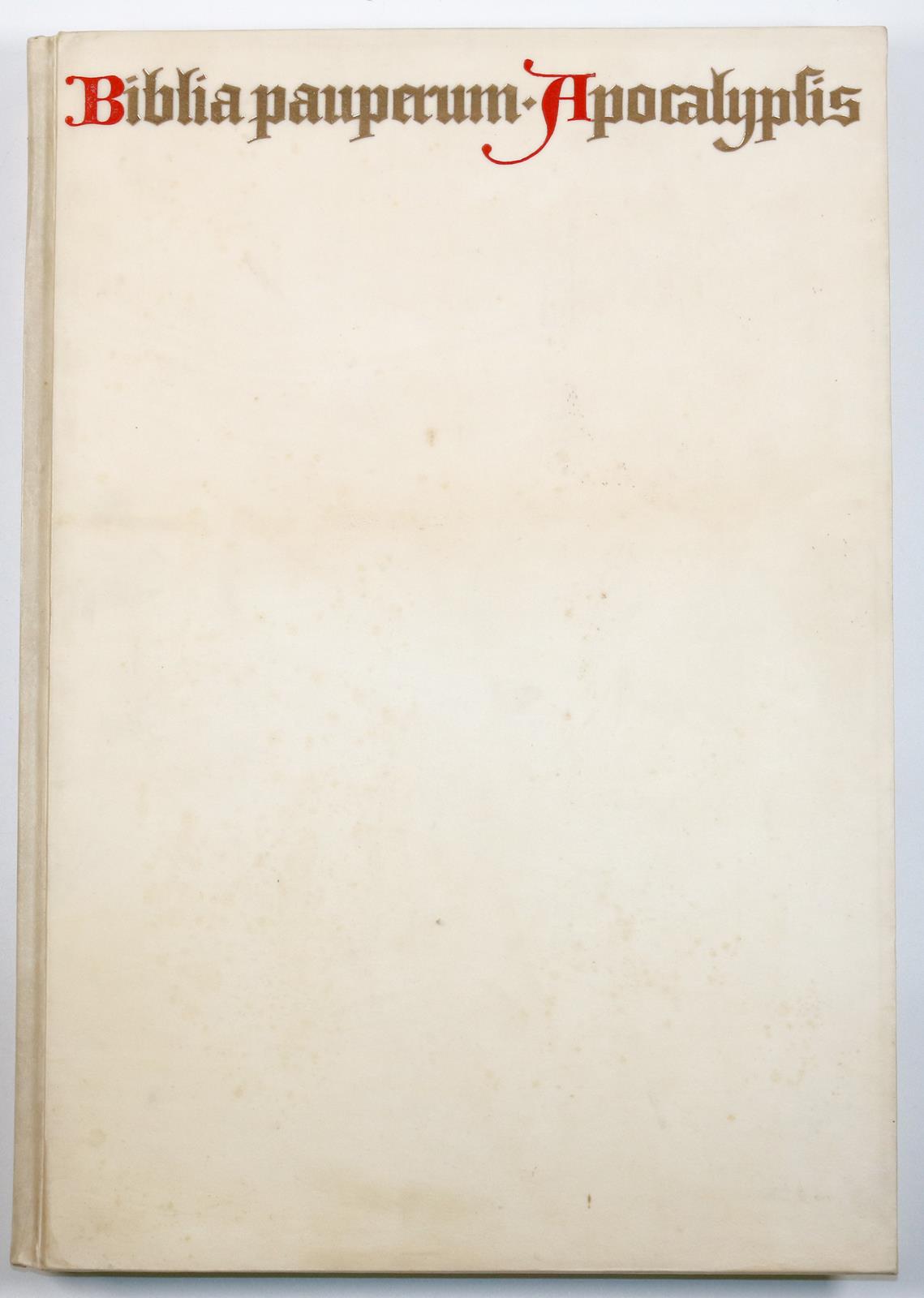 Biblia Pauperum Apocalypsis. | Bild Nr.1