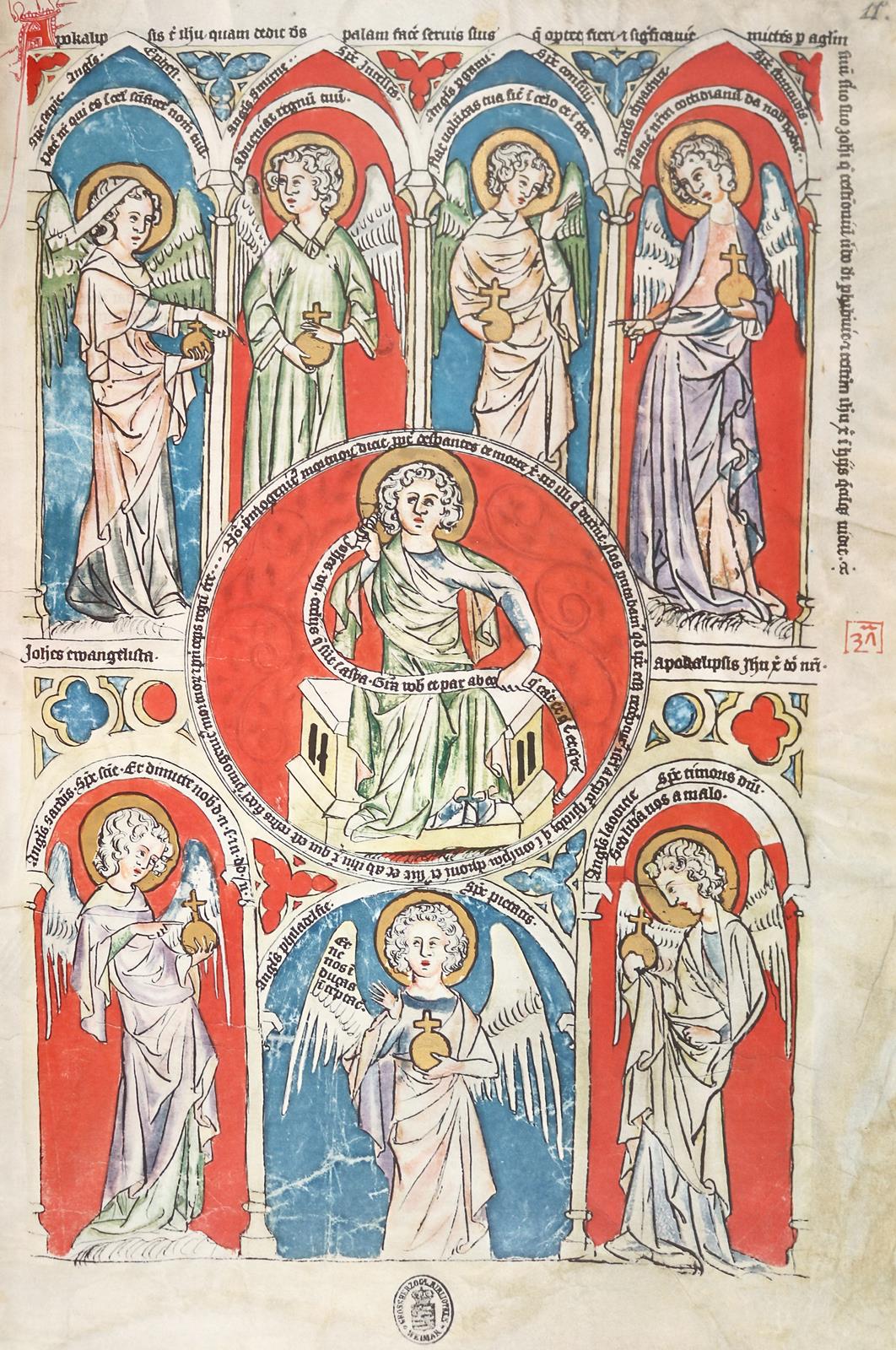 Biblia Pauperum Apocalypsis. | Bild Nr.2