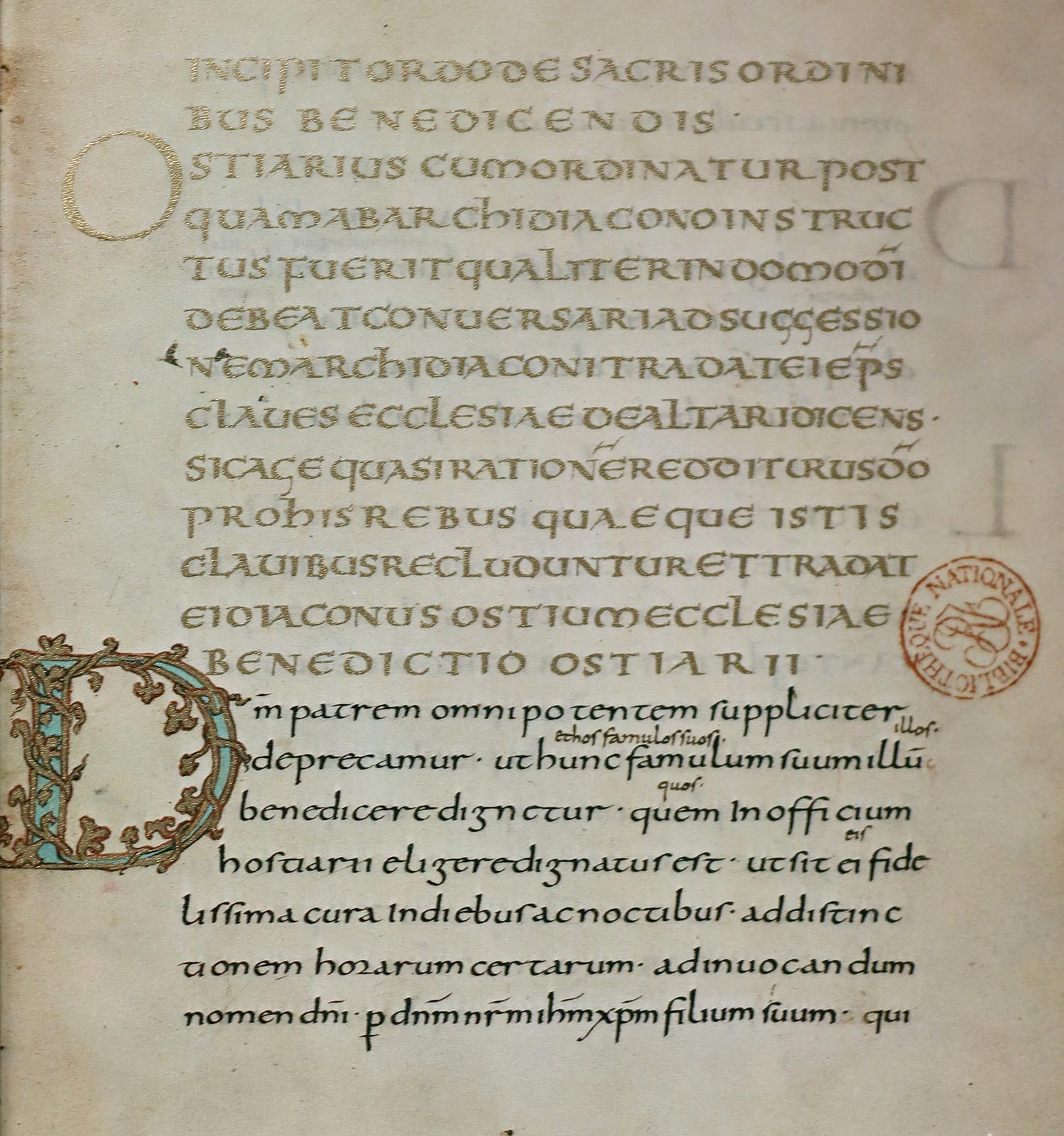 Drogo-Sakramentar. | Bild Nr.2