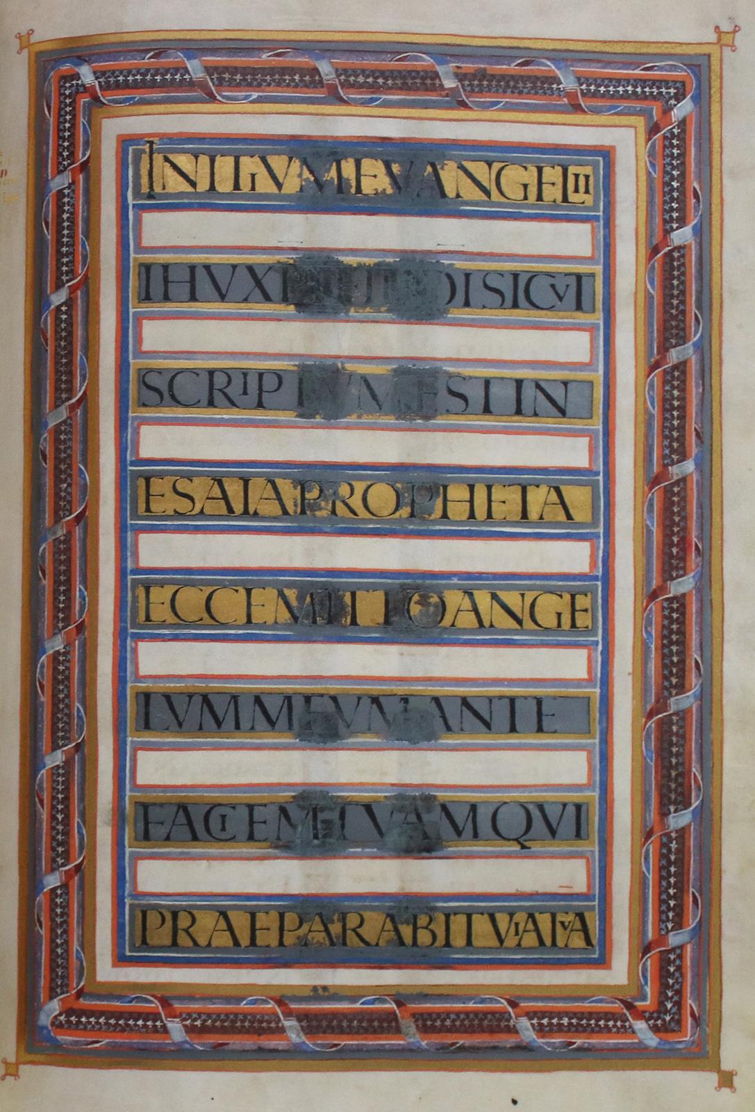 Lorscher Evangeliar, Das. | Bild Nr.2