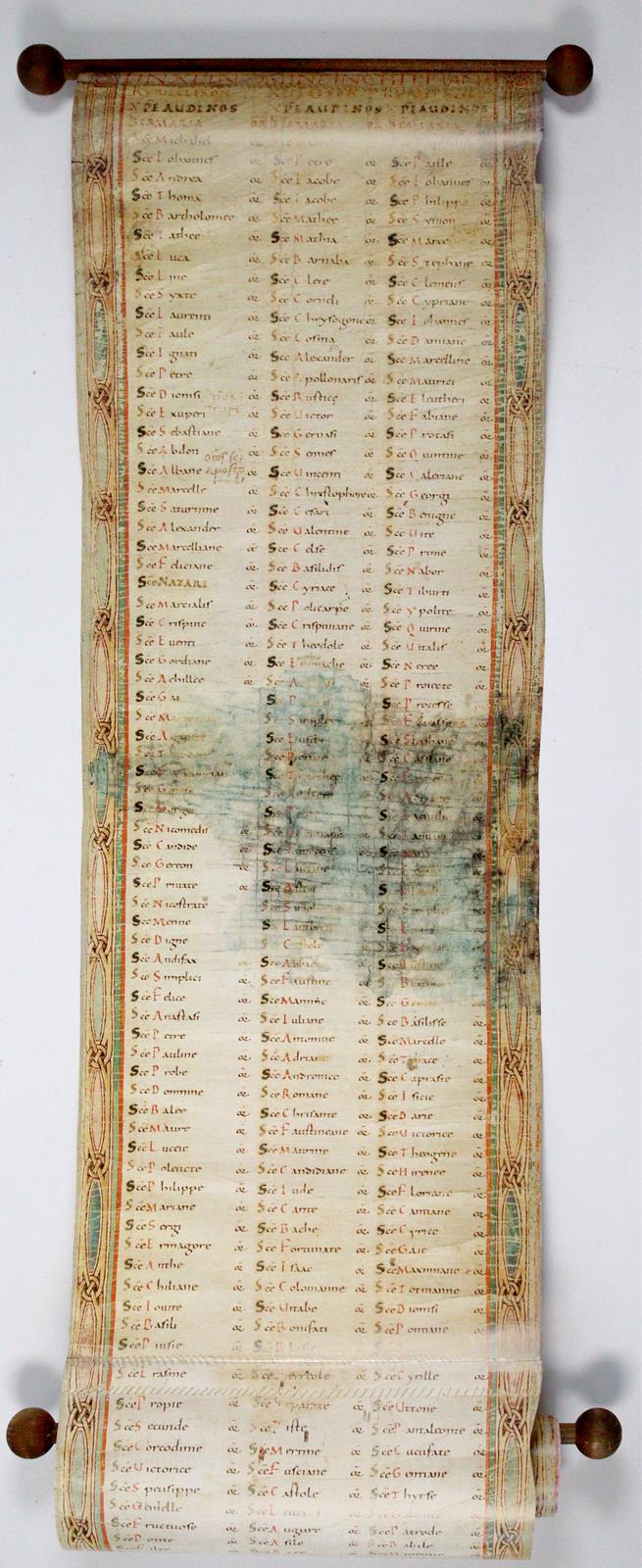 Lorscher Rotulus. | Bild Nr.1